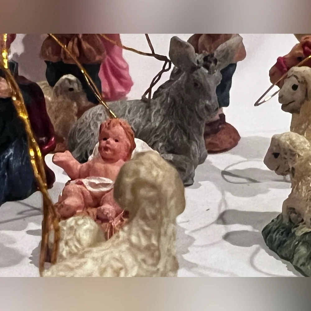 Dillard’s Trimmings Nativity Scene Holiday Figurine Set